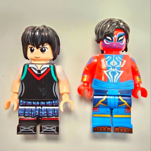 Lot of 9 Lego Compatible Spider-Man Into the Spider-Verse Minifigs Minifigures - Picture 2 of 11